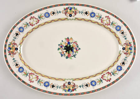 Midlothian (No Trim) 15" Oval Serving Platter