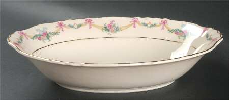 Milicent 10" Oval Vegetable Bowl