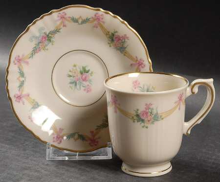 Milicent Footed Demitasse Cup & Saucer Set