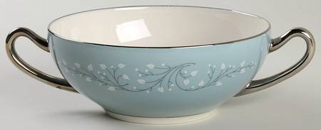 Minuet Flat Cream Soup Bowl