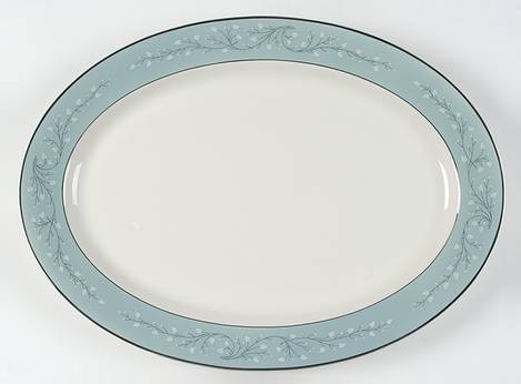 Minuet 16" Oval Serving Platter