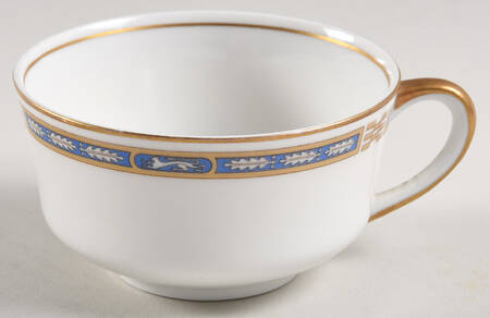 Mistic Blue Flat Cup