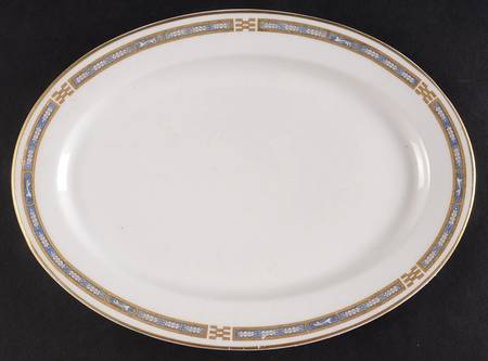 Mistic Blue 10" Oval Serving Platter