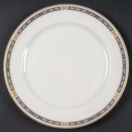 Mistic Blue Luncheon Plate
