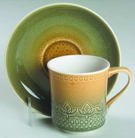 Montego Flat Cup & Saucer Set