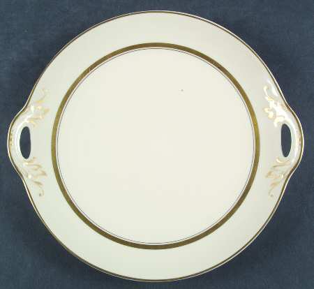 Monticello Handled Cake Plate