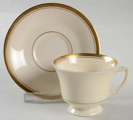 Monticello Footed Demitasse Cup & Saucer Set