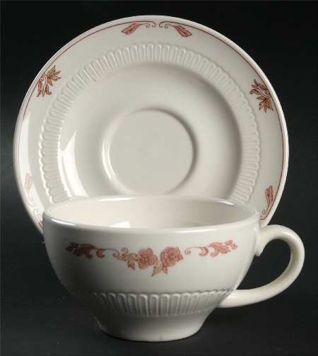Montlynn Flat Cup & Saucer Set by Syracuse