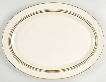 Nimbus Gold 16" Oval Serving Platter
