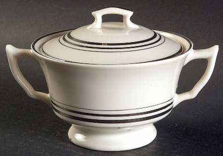 Nimbus Platinum Sugar Bowl & Lid