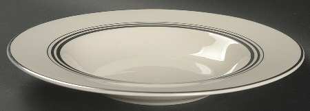 Nimbus Platinum Rim Soup Bowl