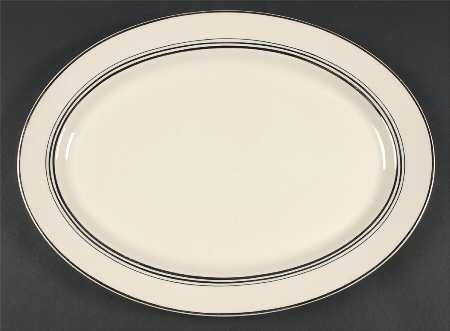 Nimbus Platinum 16" Oval Serving Platter