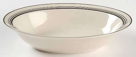 Nimbus Platinum 9" Oval Vegetable Bowl