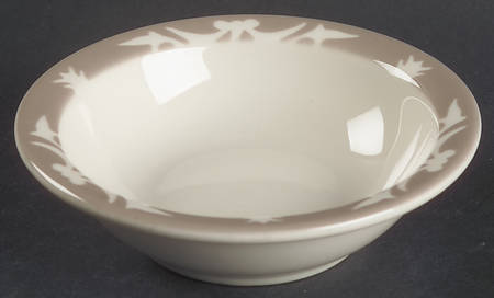Nutmeg Rim Fruit/Dessert (Sauce) Bowl
