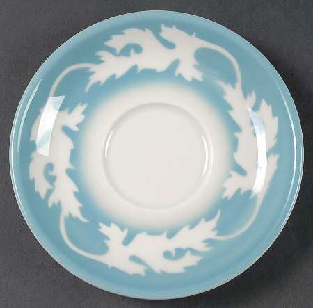 Oakleigh-Blue (Smooth) Saucer