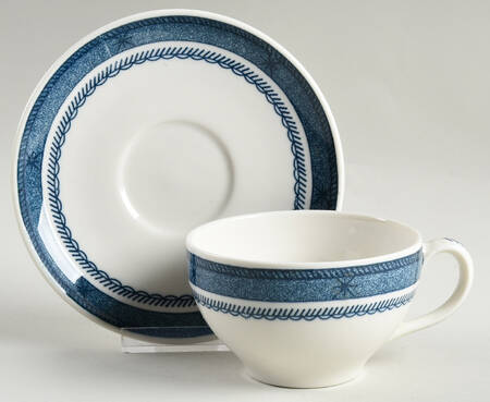 Old Cathay Flat Cup & Saucer Set