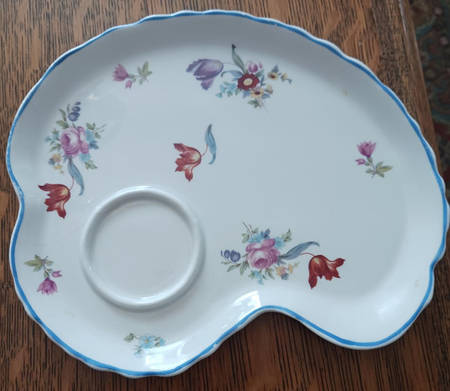 Old Haarlem (Blue Trim) Snack Plate