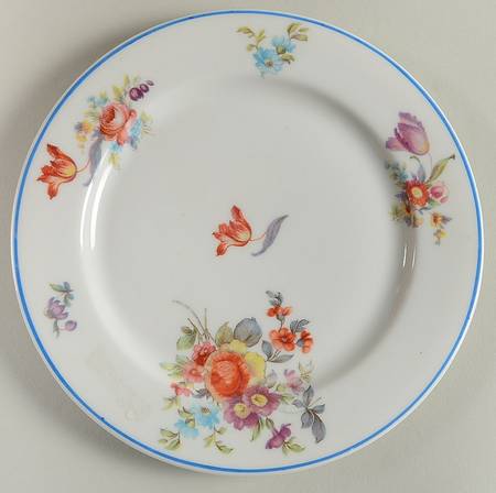 Old Haarlem (Blue Trim) Dessert/Pie Plate