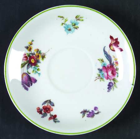 Old Haarlem (Green Trim) Saucer