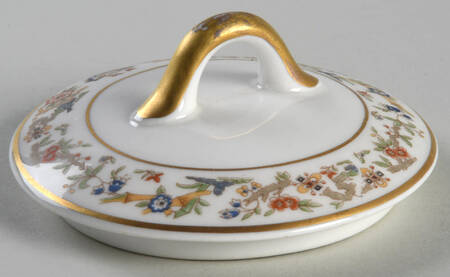 Oriental (Gold Trim) Lid for Sugar Bowl