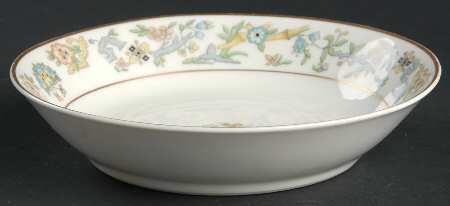 Oriental (Gold Trim) Coupe Cereal Bowl
