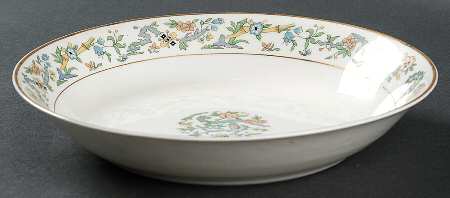 Oriental (Gold Trim) Coupe Soup Bowl