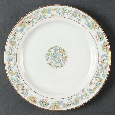 Oriental (Gold Trim) Salad Plate