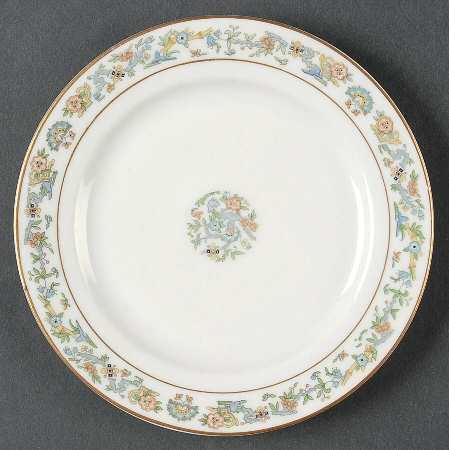 Oriental (Gold Trim) Bread & Butter Plate