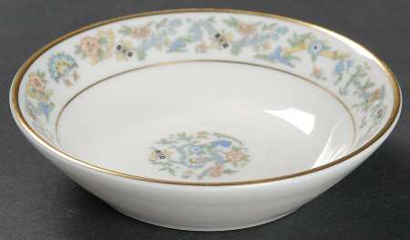 Oriental (Gold Trim) Fruit/Dessert (Sauce) Bowl