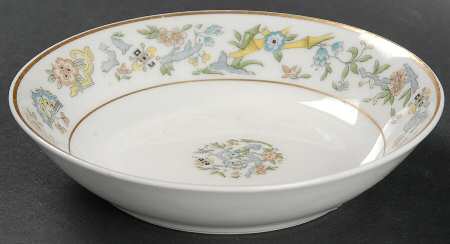 Oriental (Gold Trim) Fruit/Dessert (Sauce) Bowl