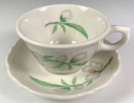 Park Lane Flat Cup & Saucer Set