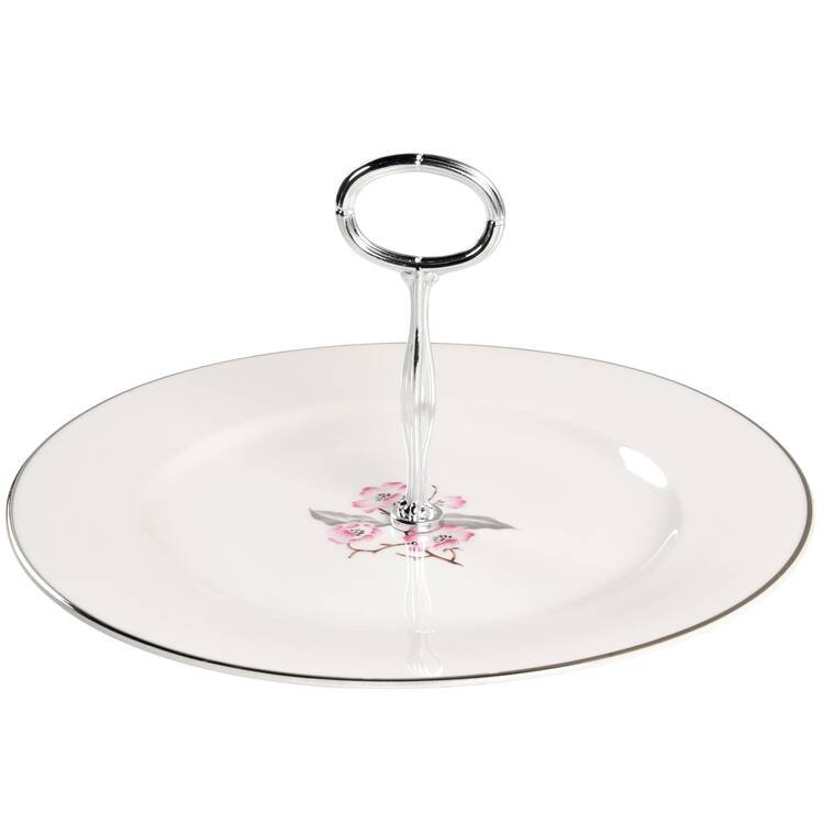 Patricia Round Serving Plate with Handle (CH) HC