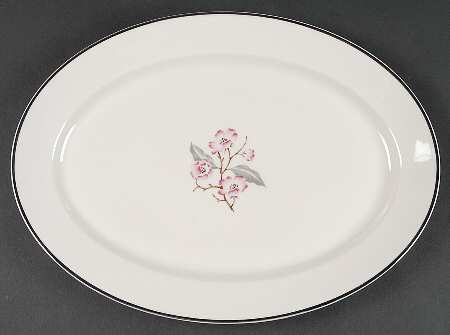 Patricia 14" Oval Serving Platter
