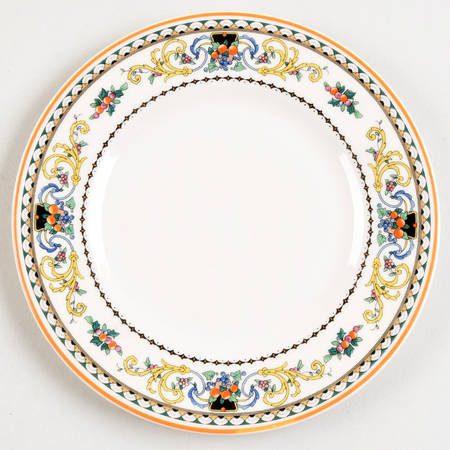 Pembroke (Mustard Trim) Bread & Butter Plate