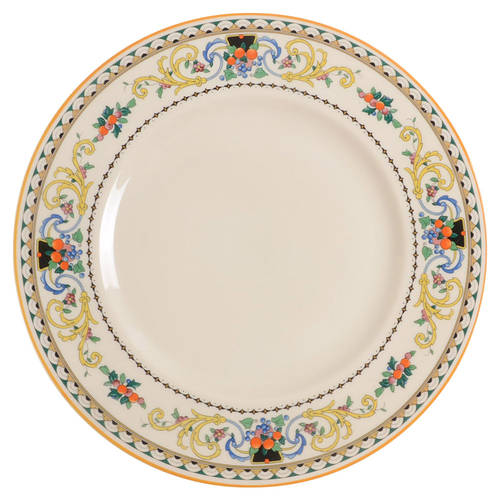 Pembroke (Mustard Trim) Large Dinner Plate