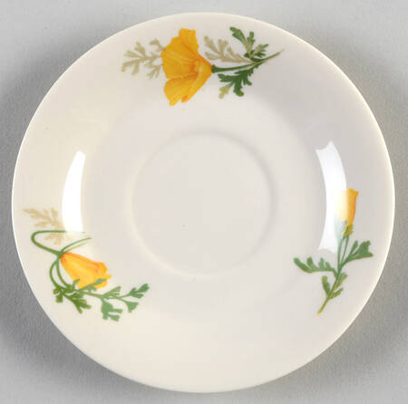 Poppy Saucer for Footed Cup