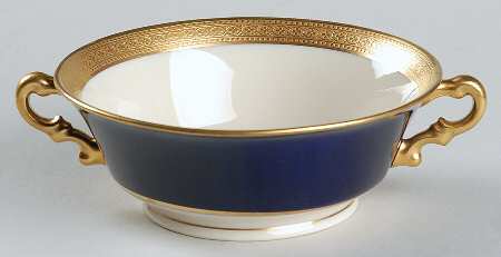 Queen Anne Footed Cream Soup Bowl