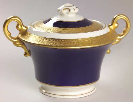 Queen Anne Sugar Bowl & Lid
