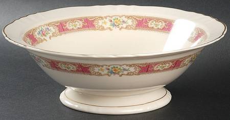 Raleigh Pink Round Vegetable No Lid