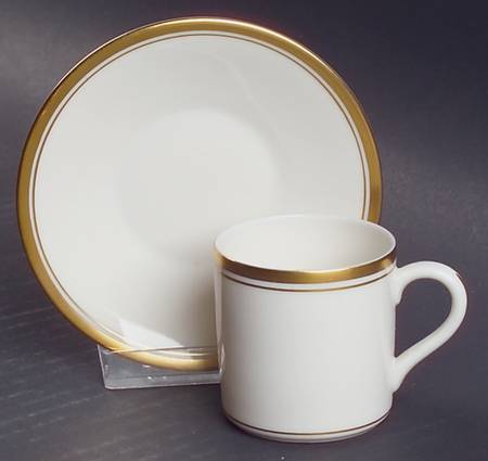 Regent Flat Demitasse Cup & Saucer Set