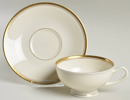 Regent Footed Cup & Saucer Set