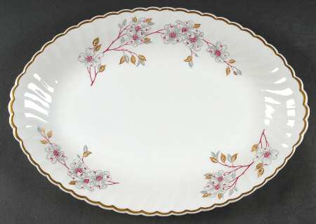 Rhapsody 14" Oval Serving Platter