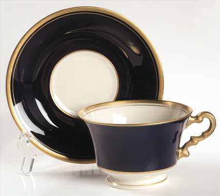 Royal Court Footed Cup & Saucer Set