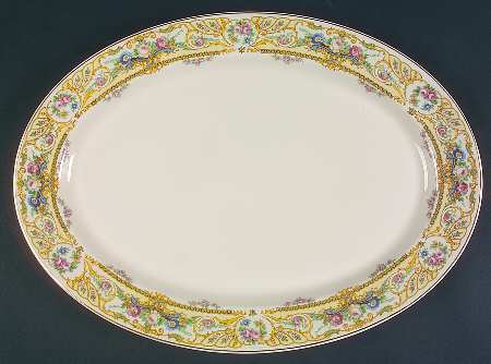 Rose Marie 16" Oval Serving Platter