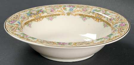 Rose Marie Rim Fruit/Dessert (Sauce) Bowl