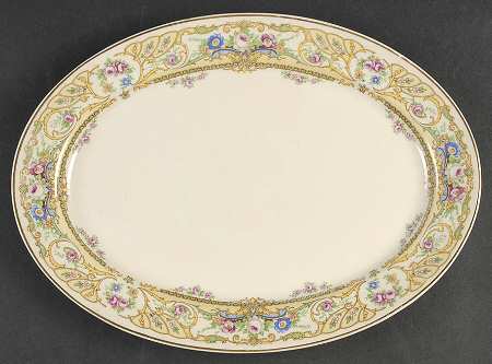 Rose Marie 12" Oval Serving Platter