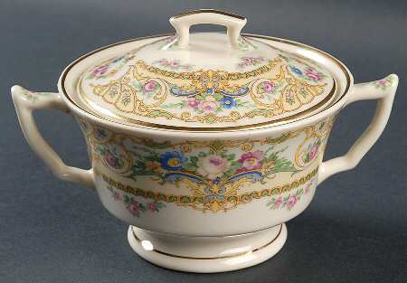 Rose Marie Sugar Bowl & Lid