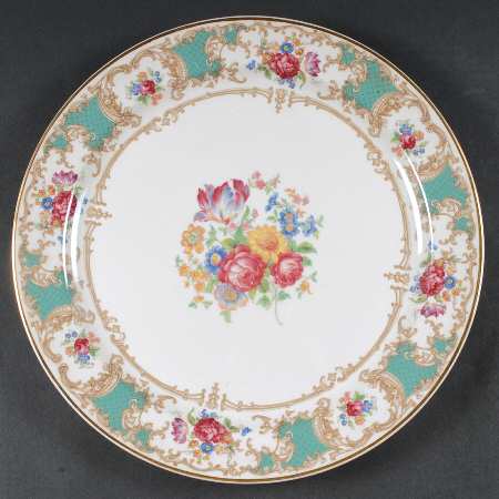 Romance Green 12" Chop Plate (Round Platter)