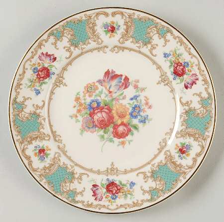Romance Green Salad Plate