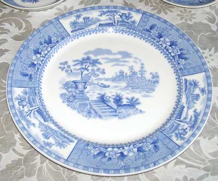 Roosevelt (Blue) Dinner Plate